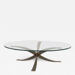 Michel Mangematin Michel Mangematin coffee cocktail table France c1960 - 3727974