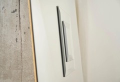 Michel Martens Michel Martens Rare Large Art Mirror 1970s - 4803519