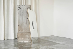 Michel Martens Michel Martens Rare Large Art Mirror 1970s - 4803540