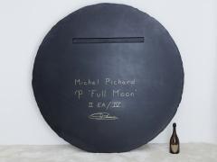 Michel Pichard bronze resin full moon wall mounted sculpture 2017 - 3476717