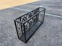 Michel Zadouna sky French Art Deco Wrought Iron Umbrella Stand - 4436650