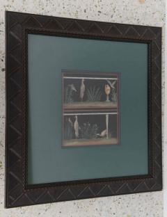 Michelangelo Maestri Italian Neoclassic Framed 18th Century Gouache Paintings - 4516425