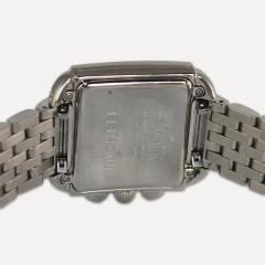 Michele Urban Diamond Stainless Steel Watch 35mm x 28mm  - 4486609