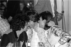 Mick Rock Reed Bowie Jagger Hug - 4068810