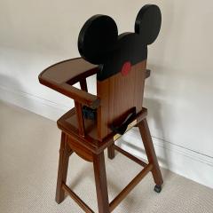 Mickey Mouse Childs High Chair France circa 1990 - 4505334