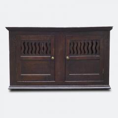 Mid 18th Century Wall Mounted Century Georgian Food Cupboard - 2044981