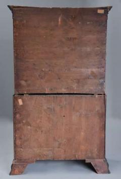 Mid 18th century mahogany chest on chest with superb original patina - 4799908