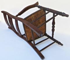 Mid 19th C Rush Seated Ladder Back Chair English circa 1850 - 2715528