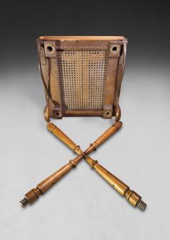 Mid 19th Century Campaign Armchair - 4676197