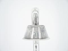 Mid 19th Century English Silver Plate Engraved Wine Cradle Holder - 3168199