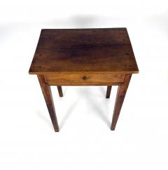 Mid 19th Century French Provincial Solid Walnut Side Table - 4701098