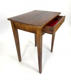 Mid 19th Century French Provincial Solid Walnut Side Table - 4701101