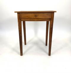Mid 19th Century French Provincial Solid Walnut Side Table - 4701116