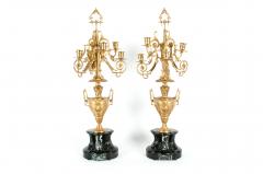 Mid 19th Century Gilt Bronze Five Arms Candelabra - 1170926