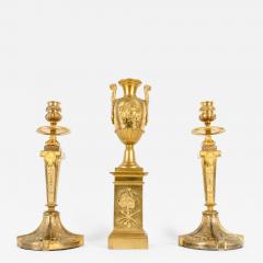 Mid 19th Century Gilt Bronze Three Piece Garniture Set - 1171755