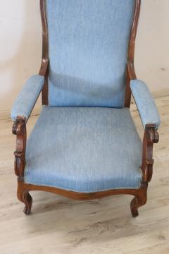Mid 19th Century Italian Louis Philippe Antique Armchair - 4292258
