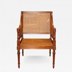 Mid 19th Century Large Caned Bergere Chair - 2991201