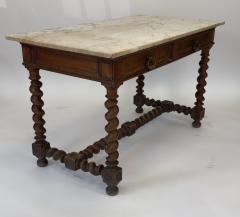 Mid 19th Century Louis XIII Style Walnut Desk - 4566122