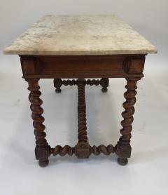 Mid 19th Century Louis XIII Style Walnut Desk - 4566128