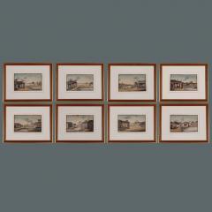 Mid 19th Century Set of Eight Chinese Watercolors of the Production of Silk - 873285