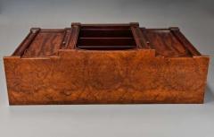 Mid 19th century mahogany breakfront bookcase with Gothic influence - 4757192