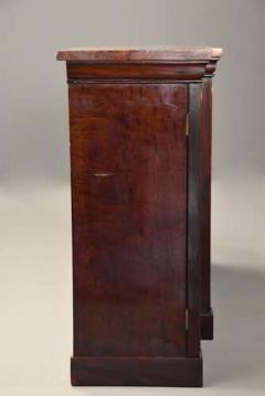 Mid 19th century mahogany breakfront bookcase with Gothic influence - 4757198