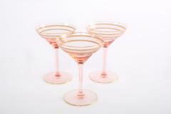 Mid 20th Century Barware Tableware Crystal Coupe Service - 1949089