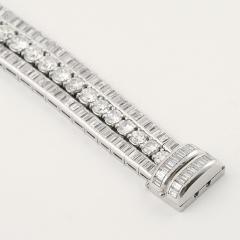 Mid 20th Century Diamond and Platinum Bracelet - 279410