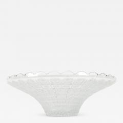Mid 20th Century Exquisite Cut Crystal Center Piece Bowl - 1171759