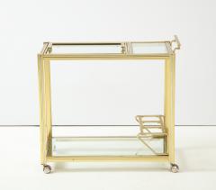 Mid 20th Century French Brass Trolley - 2228452