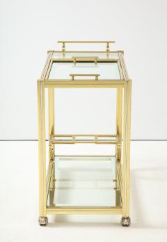 Mid 20th Century French Brass Trolley - 2228457