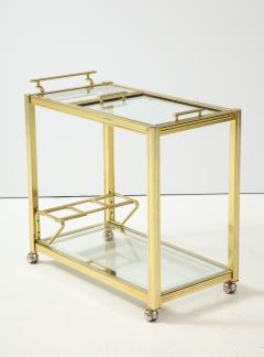 Mid 20th Century French Brass Trolley - 2228458