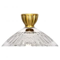 Mid 20th Century French Cut Crystal Gilt Cold Liquor Cave - 2785259