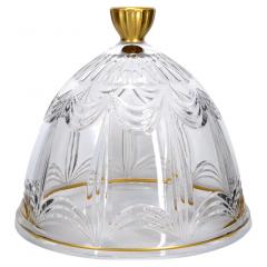 Mid 20th Century French Cut Crystal Gilt Cold Liquor Cave - 2785265