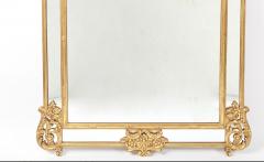 Mid 20th Century Giltwood Regency Style Mantel Hanging Wall Mirror - 4001075