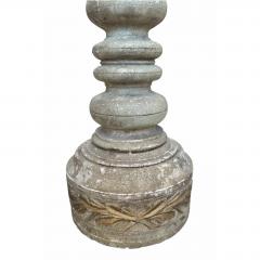 Mid 20th Century Italian Country Column Form Table Lamps a Pair - 4795188