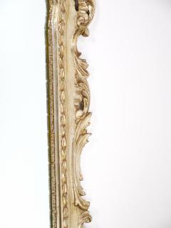Mid 20th Century Italian Rococo Style Carved Giltwood Wall Mirror - 4552781
