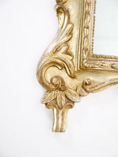 Mid 20th Century Italian Rococo Style Carved Giltwood Wall Mirror - 4552784