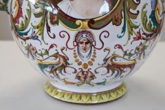 Mid 20th Century Italy Faenza Production Ceramic Vase Signed - 4292382