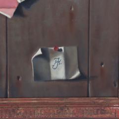 Mid 20th Century Jack J Hartert Trompe lOeil Oil Painting - 3295675