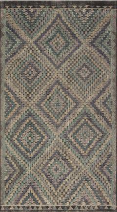Mid 20th Century Moroccan Handmade Kilim Rug in Pastel Shades - 2456945