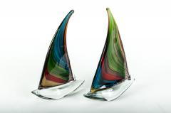 Mid 20th Century Murano Glass Decorative Boat Pieces - 289959