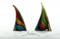 Mid 20th Century Murano Glass Decorative Boat Pieces - 289960