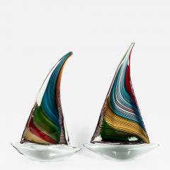 Mid 20th Century Murano Glass Decorative Boat Pieces - 291389