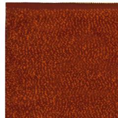 Mid 20th Century Swedish Double Woven Pile Rug in Shades of Red and Orange - 2441799