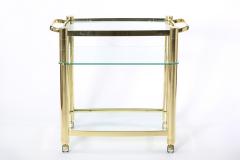 Mid 20th Century Three Glass Shelves Bar Cart  - 1562271