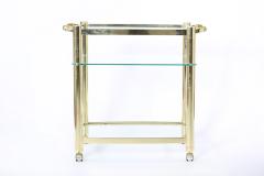 Mid 20th Century Three Glass Shelves Bar Cart  - 1562272