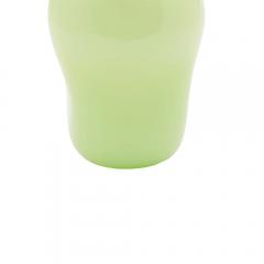 Mid 20th Century Two Color Blown Glass Covered Vase Bonbonniere - 4552236