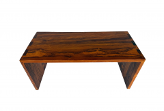 Mid 20th Century Vintage Dovetail Rosewood Waterfall Coffee Table - 4764799