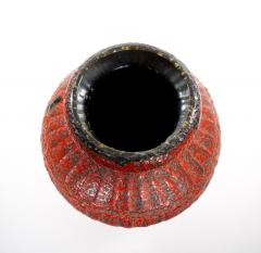 Mid 20th Century West German Large Fat Lava Decorative Vase - 4552902
